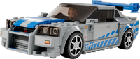 LEGO 76917 Speed Champions 2 Fast 2 Furious Nissan Skyline GT-R (R34)