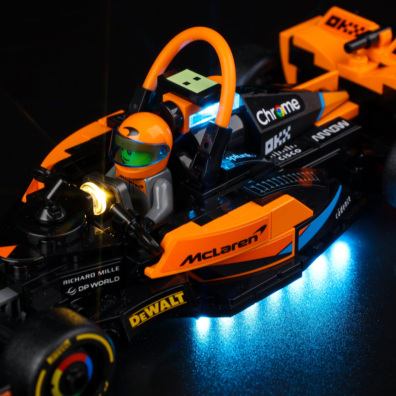 Lego 2023 McLaren Formula 1 Race Car 76919 Light Kit