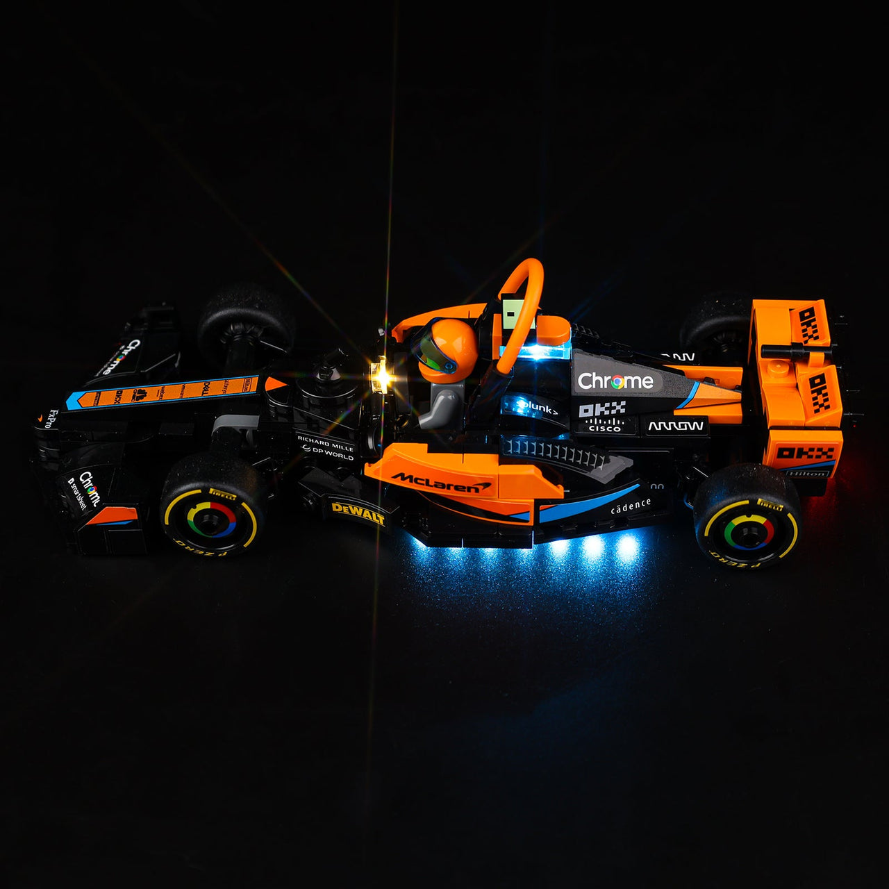 Lego 2023 McLaren Formula 1 Race Car 76919 Light Kit
