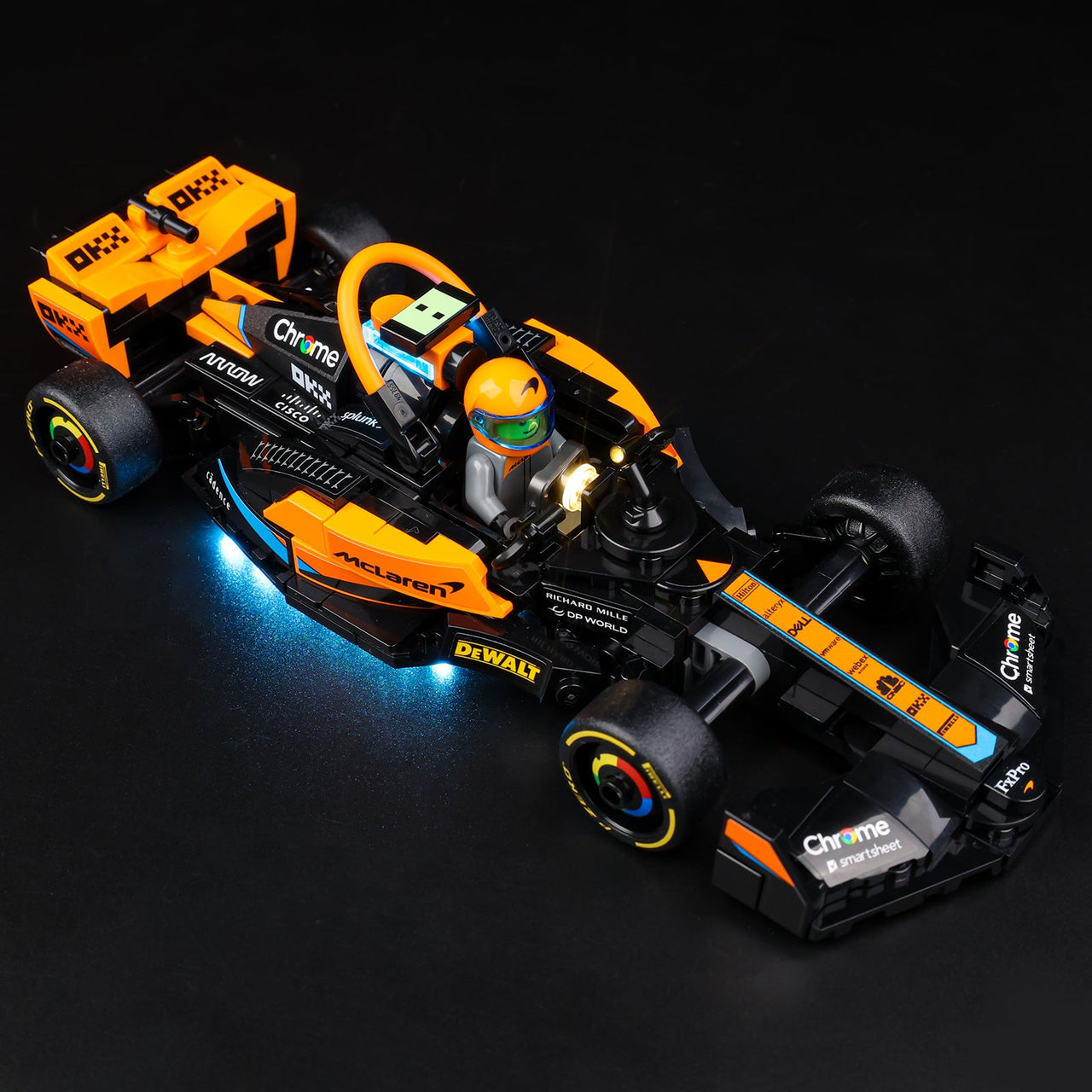 Lego 2023 McLaren Formula 1 Race Car 76919 Light Kit