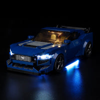 Lego Ford Mustang Dark Horse Sports Car 76920 Light Kit