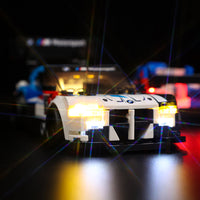Lego BMW M4 GT3 & BMW M Hybrid V8 Race Cars 76922 Light Kit