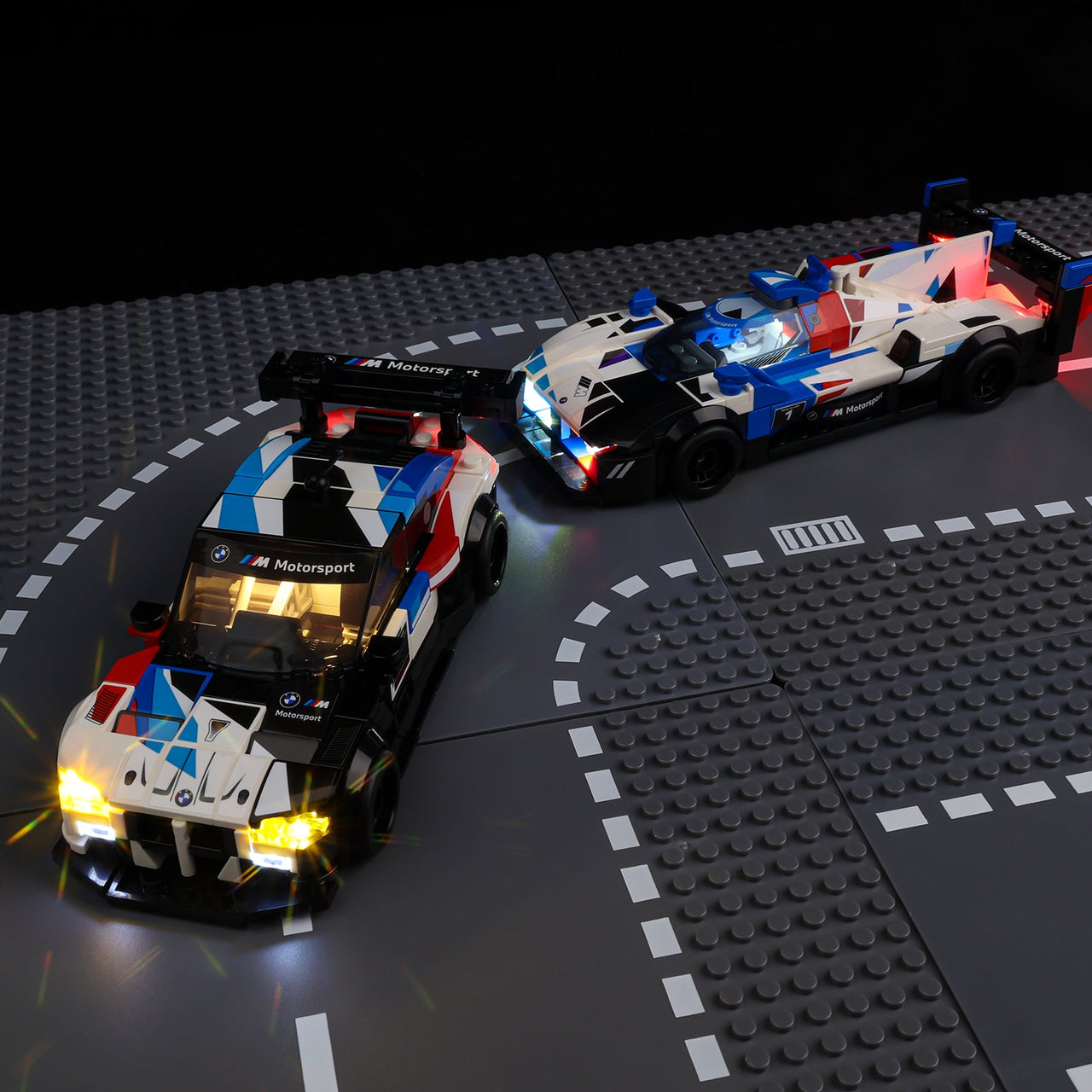 Lego BMW M4 GT3 & BMW M Hybrid V8 Race Cars 76922 Light Kit