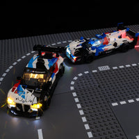 Lego BMW M4 GT3 & BMW M Hybrid V8 Race Cars 76922 Light Kit