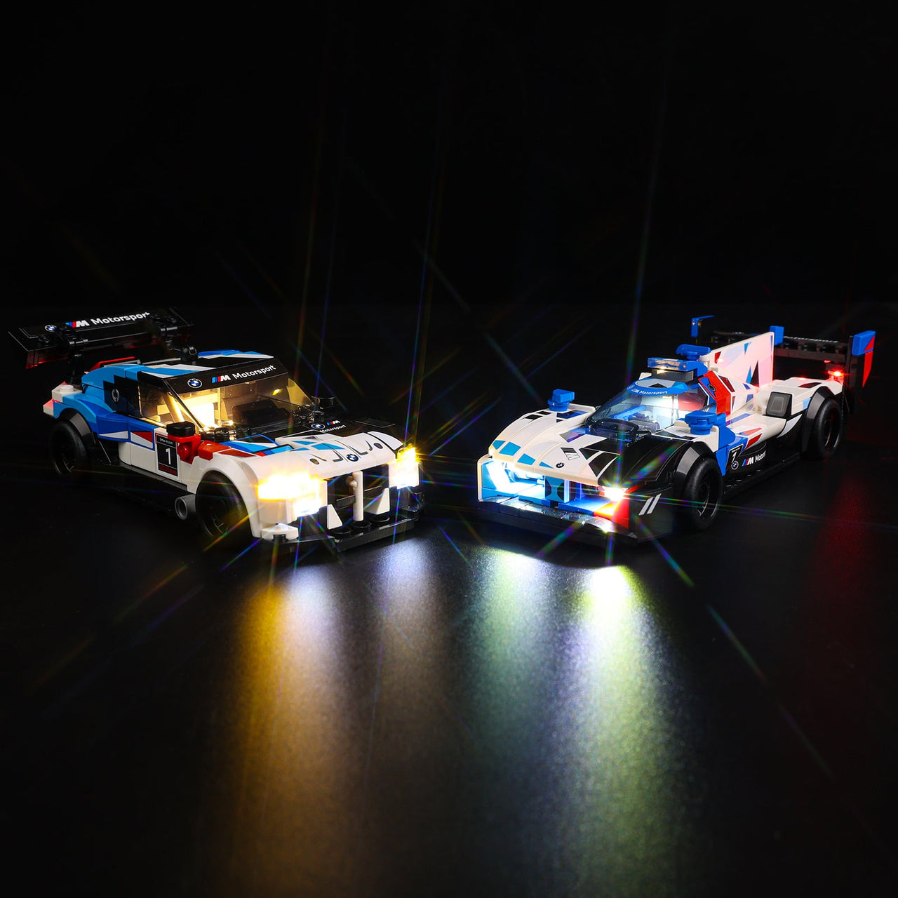 Lego BMW M4 GT3 & BMW M Hybrid V8 Race Cars 76922 Light Kit