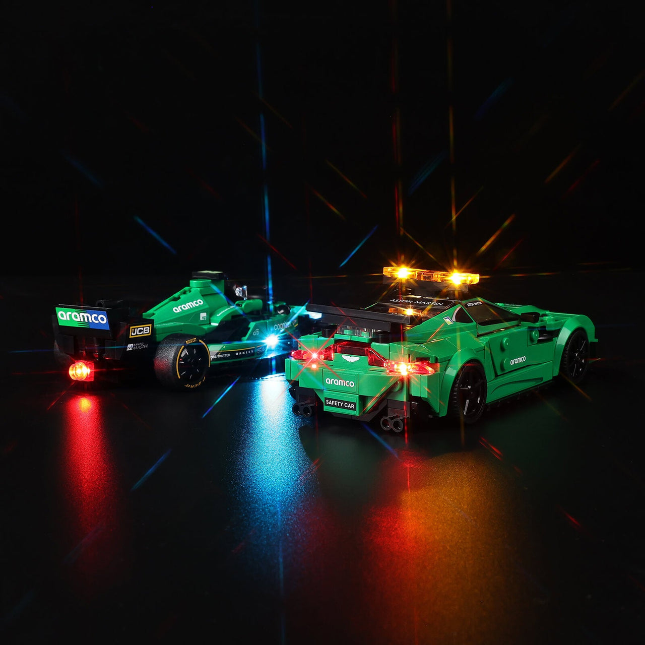 Lego Aston Martin Safety Car & AMR23 76925 Light Kit