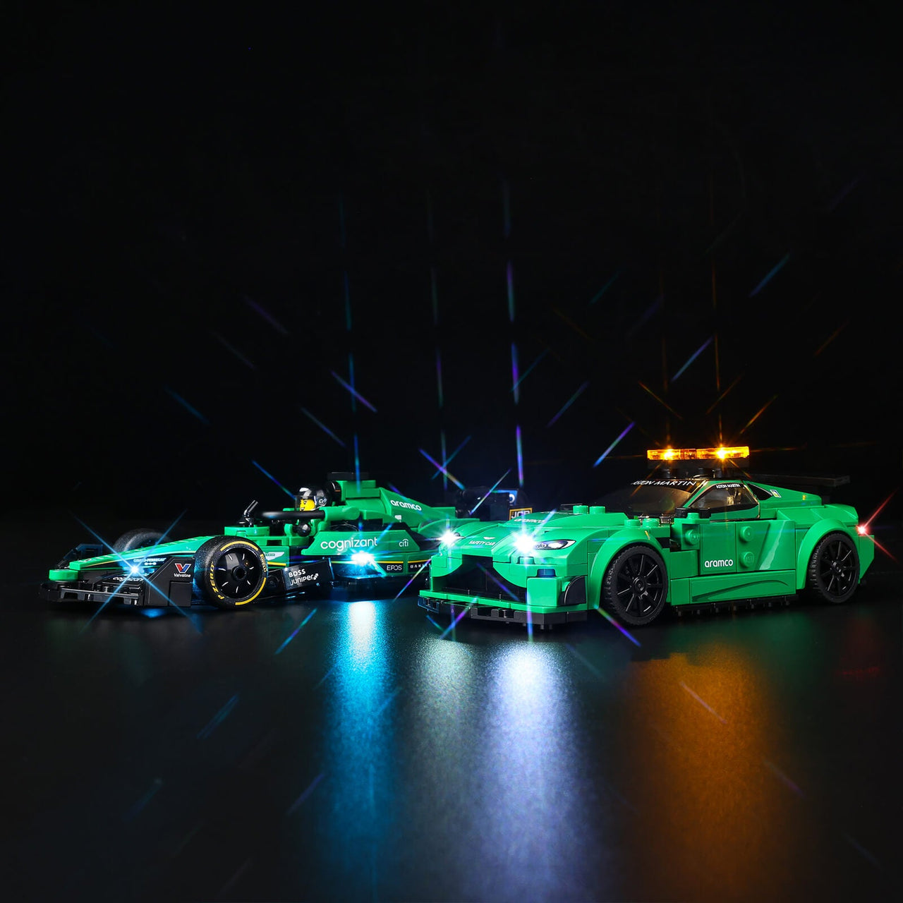 Lego Aston Martin Safety Car & AMR23 76925 Light Kit