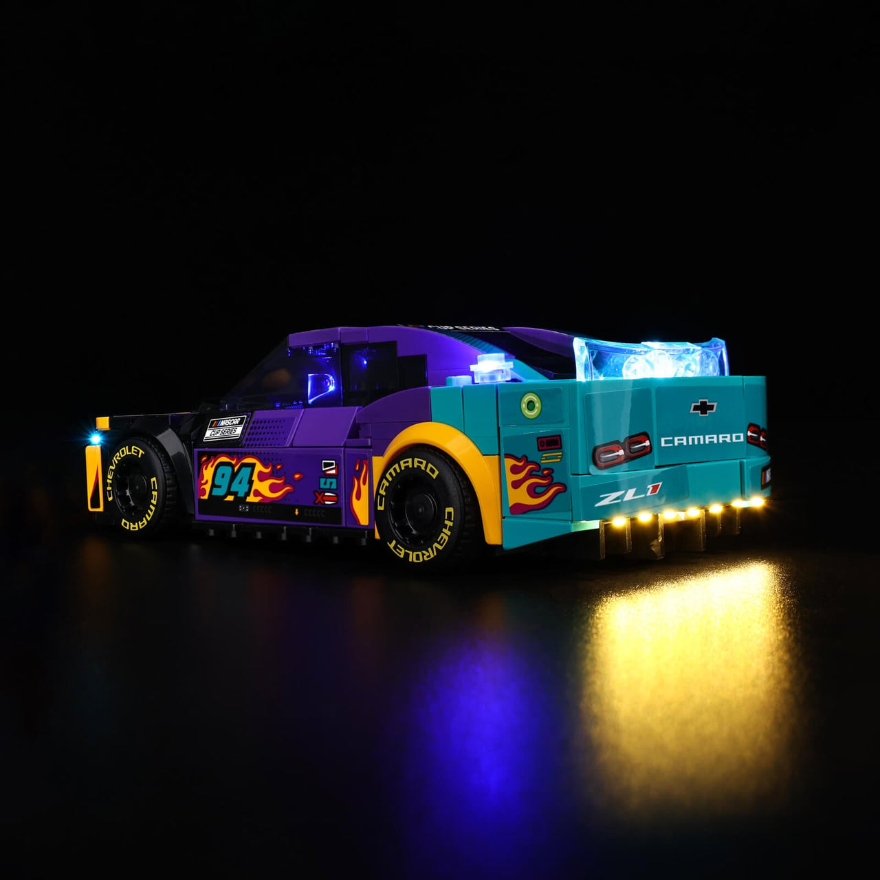 Lego NASCAR Next Gen Chevrolet Camaro ZL1 76935 Light Kit
