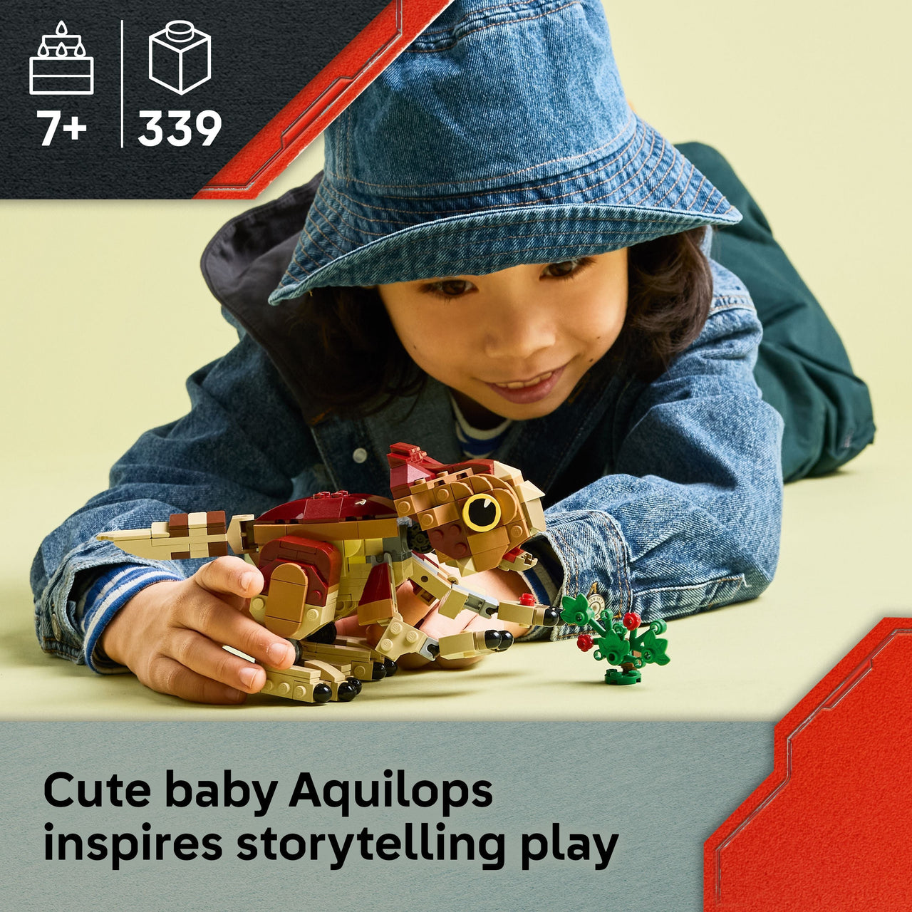 LEGO 76970 Jurassic World Baby Dinosaur Dolores: Aquilops