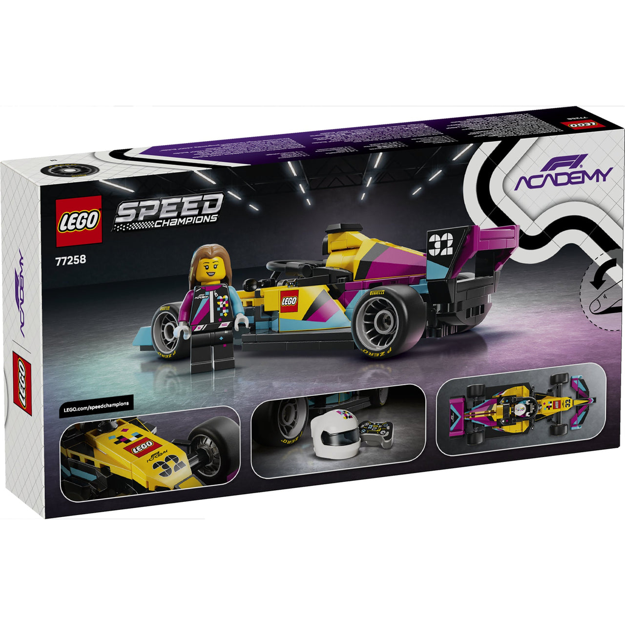 LEGO 77258 Speed Champions F1 Academy Race Car