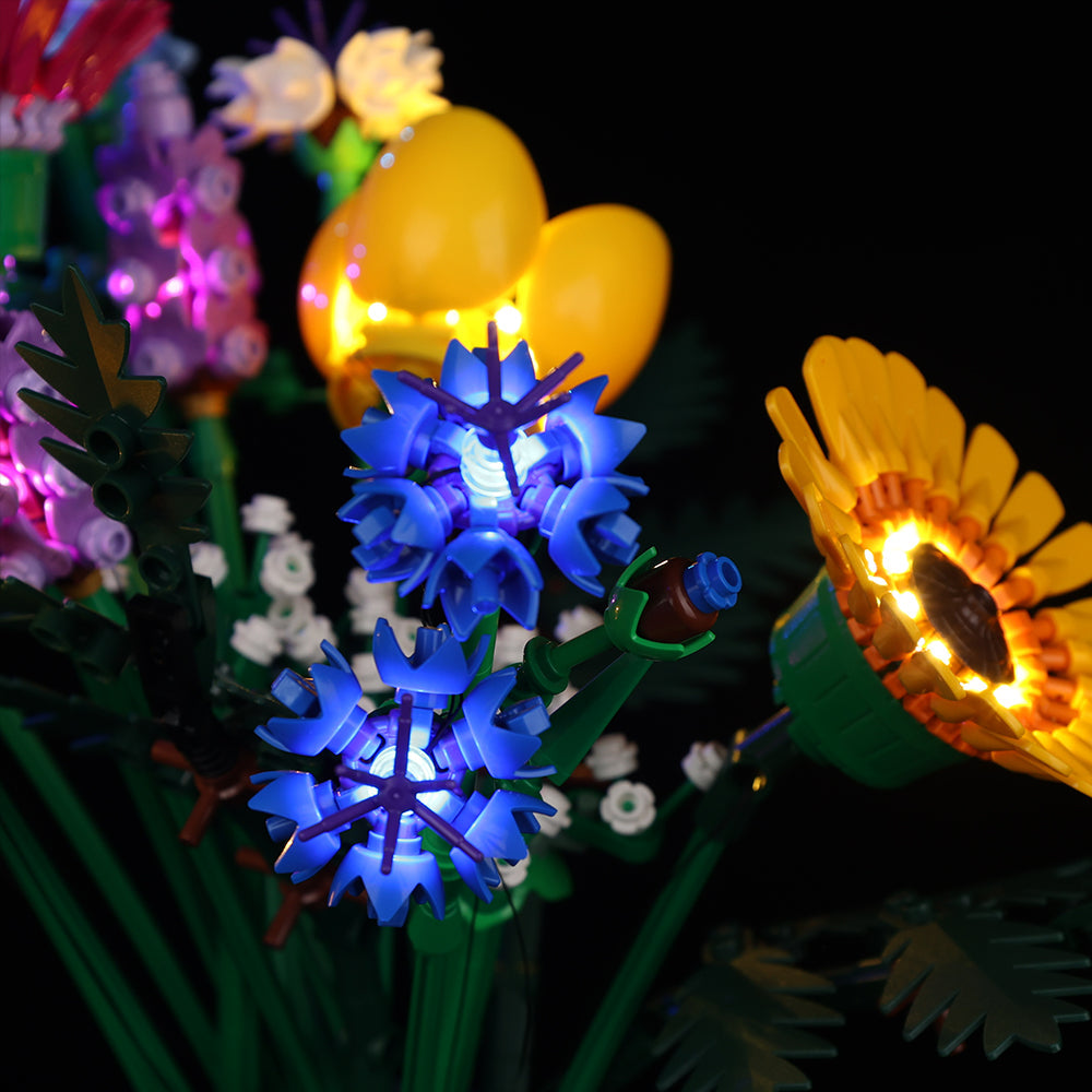 Lego Wildflower Bouquet 10313 Light Kit