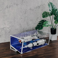 Lego NASA Apollo Saturn V 21309 92176 10266 Metal Build Display Case