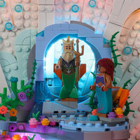 Lego The Little Mermaid Royal Clamshell 43225 Light Kit