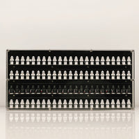 Premium Wall Mounted Display Case for Lego Minifigures - 92 Minifigures