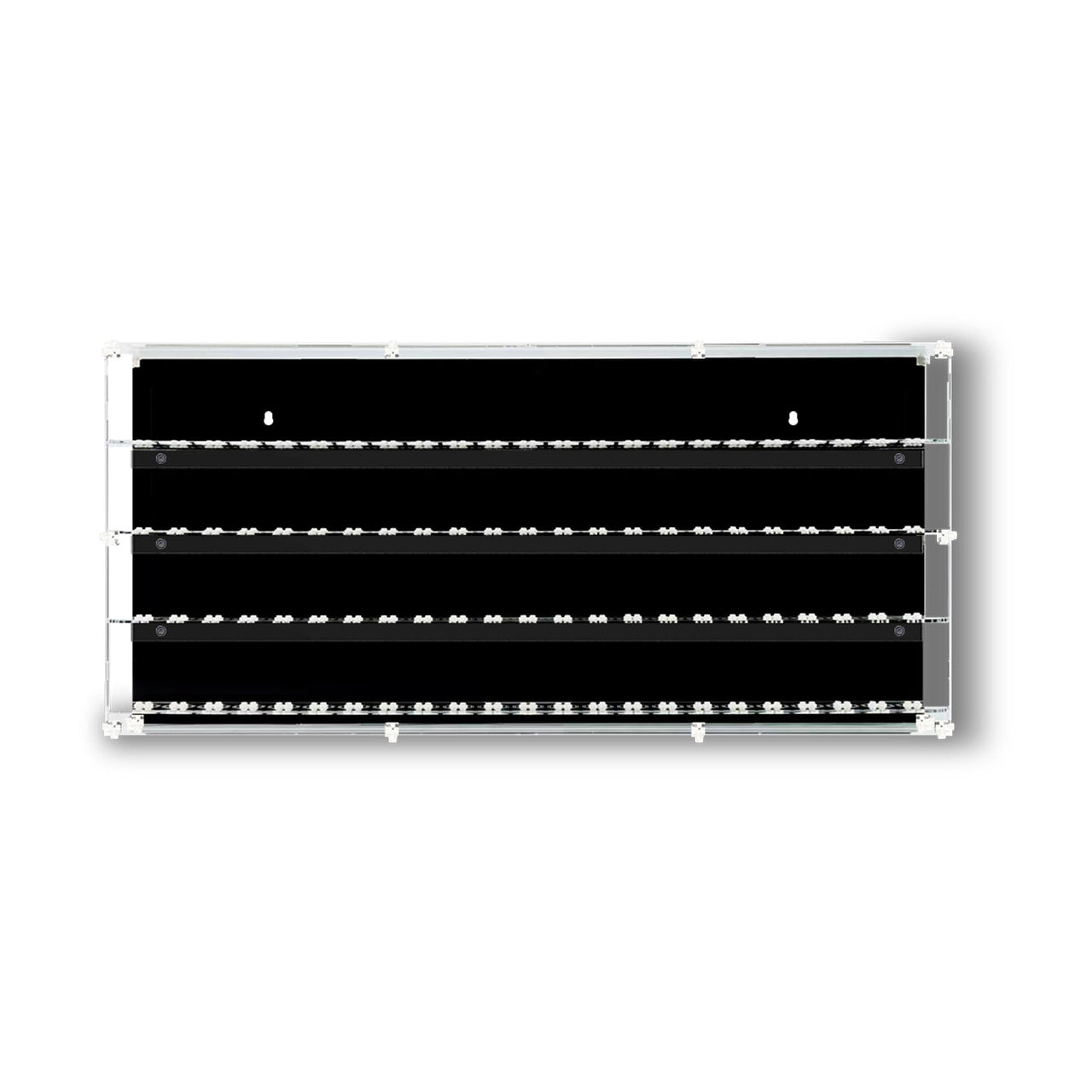 Premium Wall Mounted Display Case for Lego Minifigures - 92 Minifigures