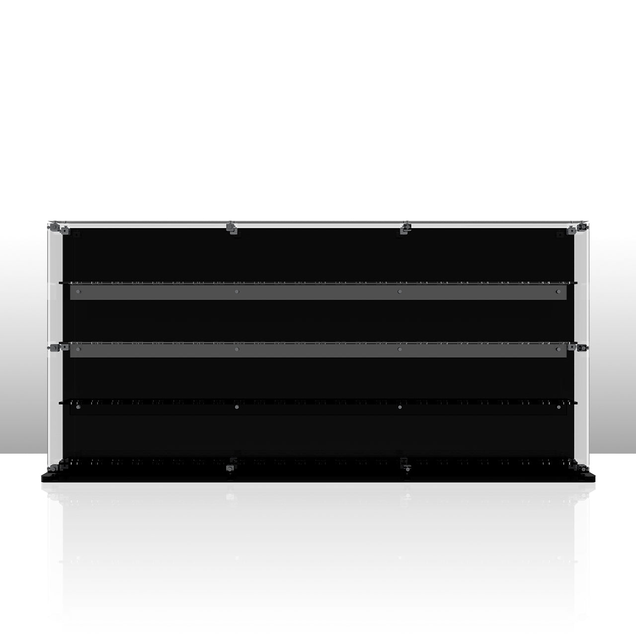 Premium Wall Mounted Display Case for Lego Minifigures - 92 Minifigures