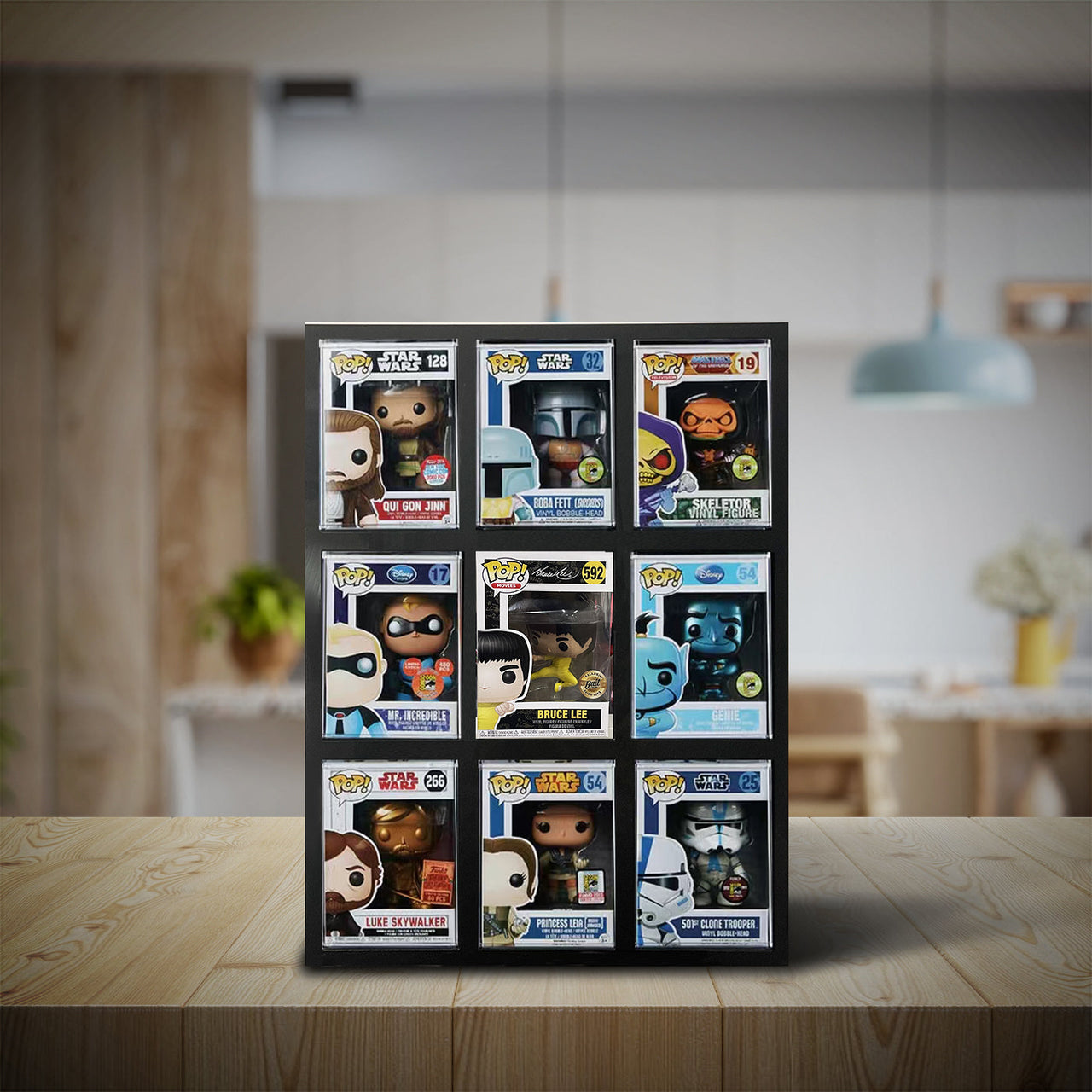 Premium Funko Pop! Vinyls Wall-Mounted Display Case