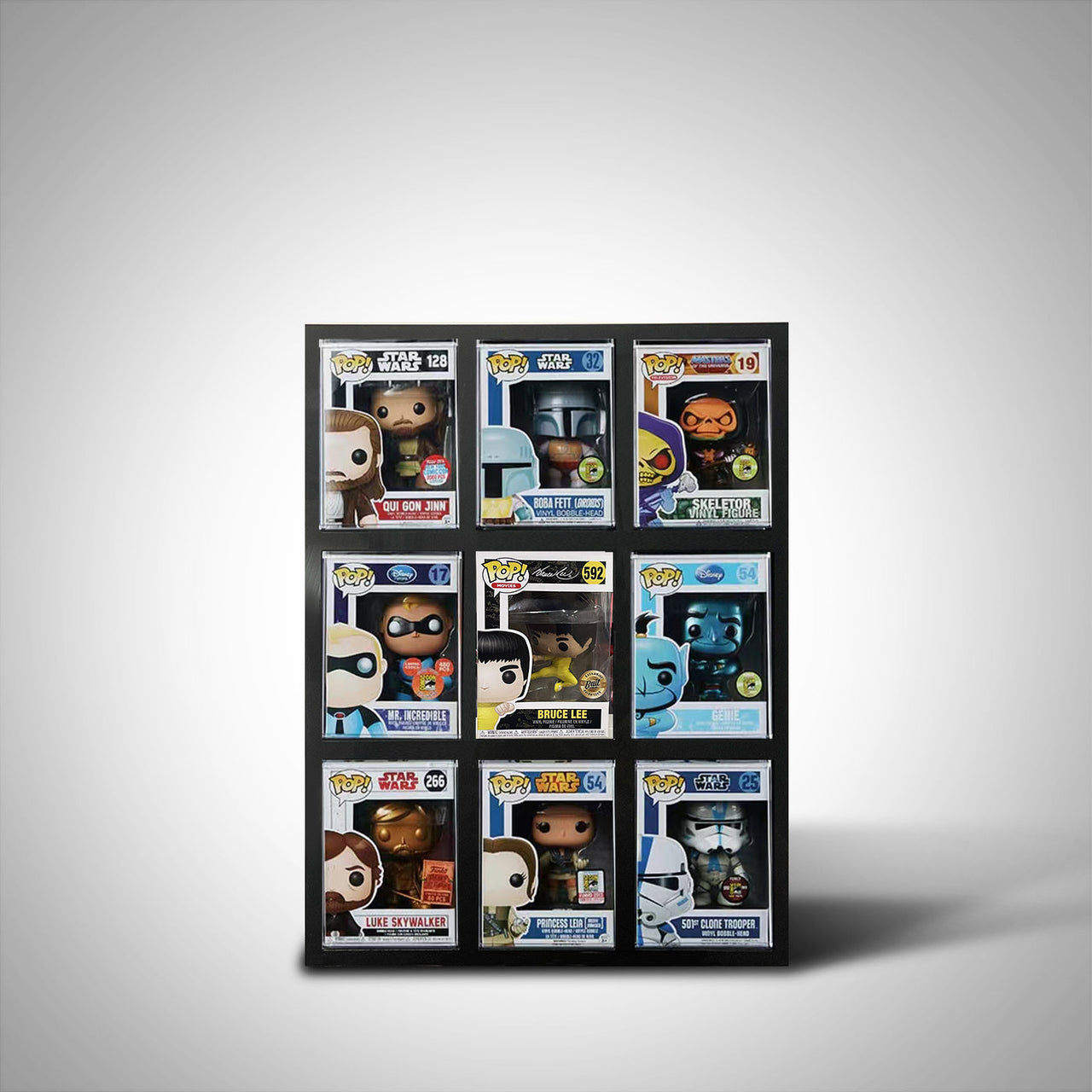 Premium Funko Pop! Vinyls Wall-Mounted Display Case