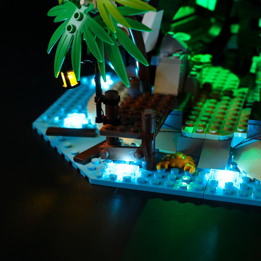 Lego Pirates of Barracuda Bay 21322 Light Kit