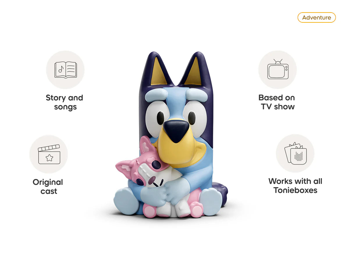 Bluey Tonies 3 Pack | Bluey, Bingo & Muffin Audio Characters
