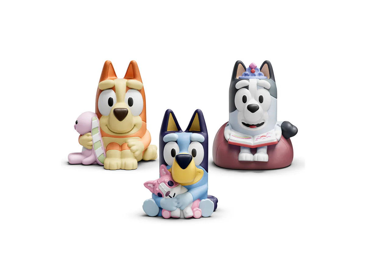 Bluey Tonies 3 Pack | Bluey, Bingo & Muffin Audio Characters