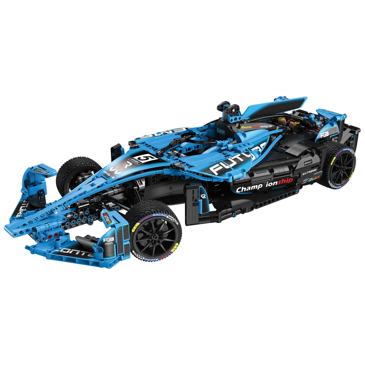 CaDA 1:8 Electric Super Racing Car Building Set - 1667 Pieces