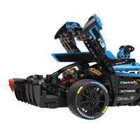 CaDA 1:8 Electric Super Racing Car Building Set - 1667 Pieces