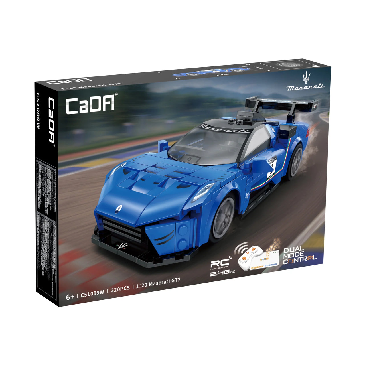 CaDA 1:20 Maserati GT2 RC Racing Car | 320 Pieces