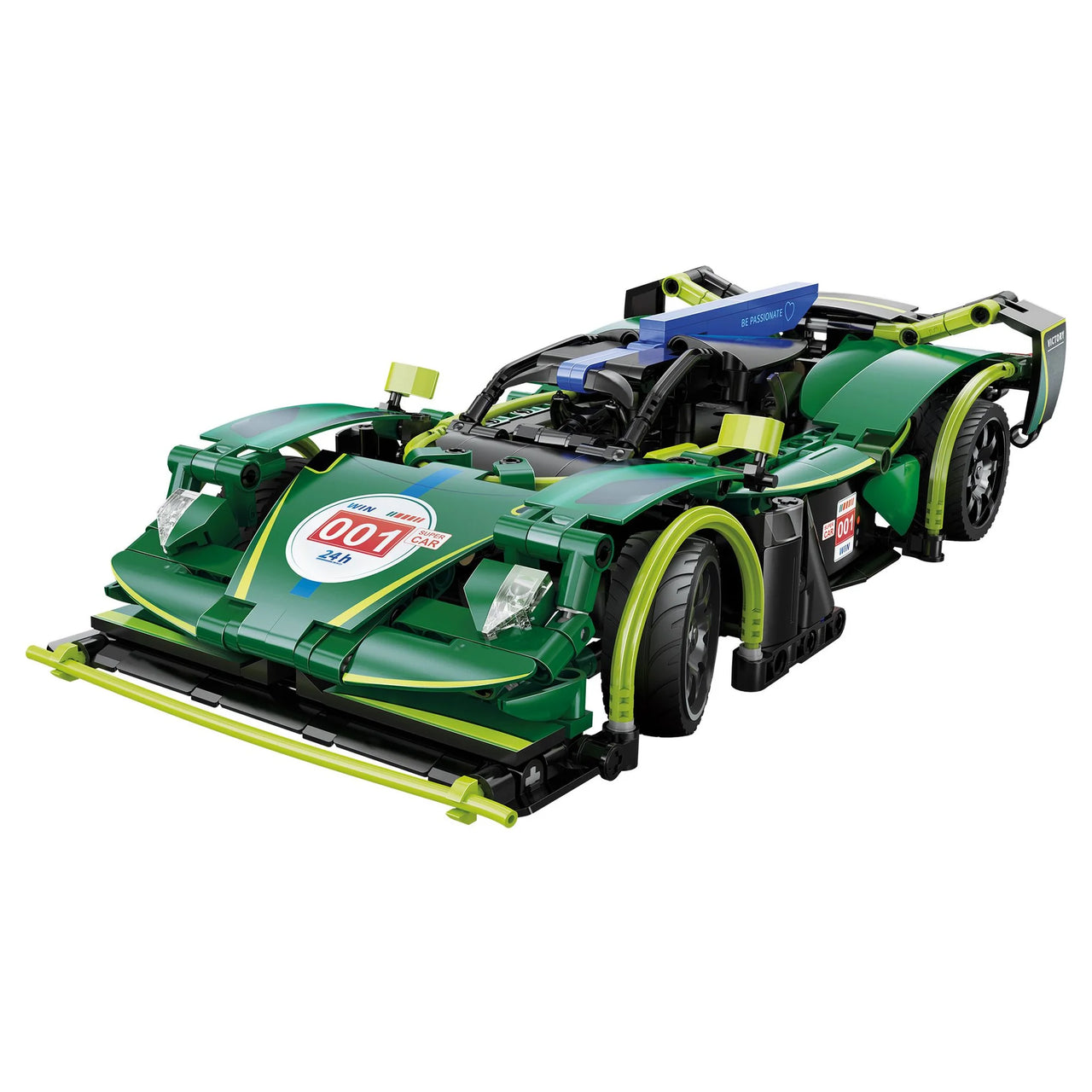 CaDA 1:14 Emerald Deity Sport Car | 388-Piece RC Model