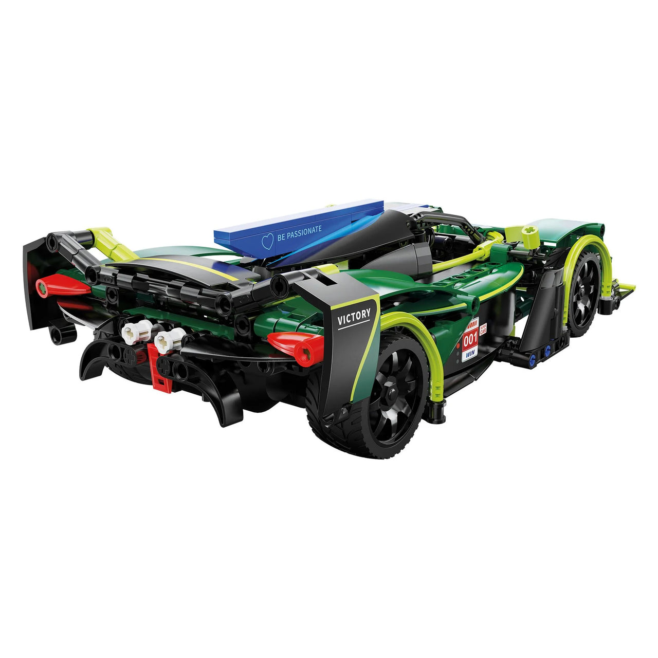 CaDA 1:14 Emerald Deity Sport Car | 388-Piece RC Model