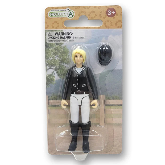 CollectA Lady Tournament Rider with Equestrian Helmet
