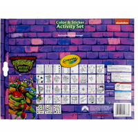 Crayola Color & Sticker Teenage Mutant Ninja Turtles