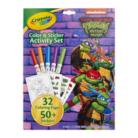 Crayola Color & Sticker Teenage Mutant Ninja Turtles