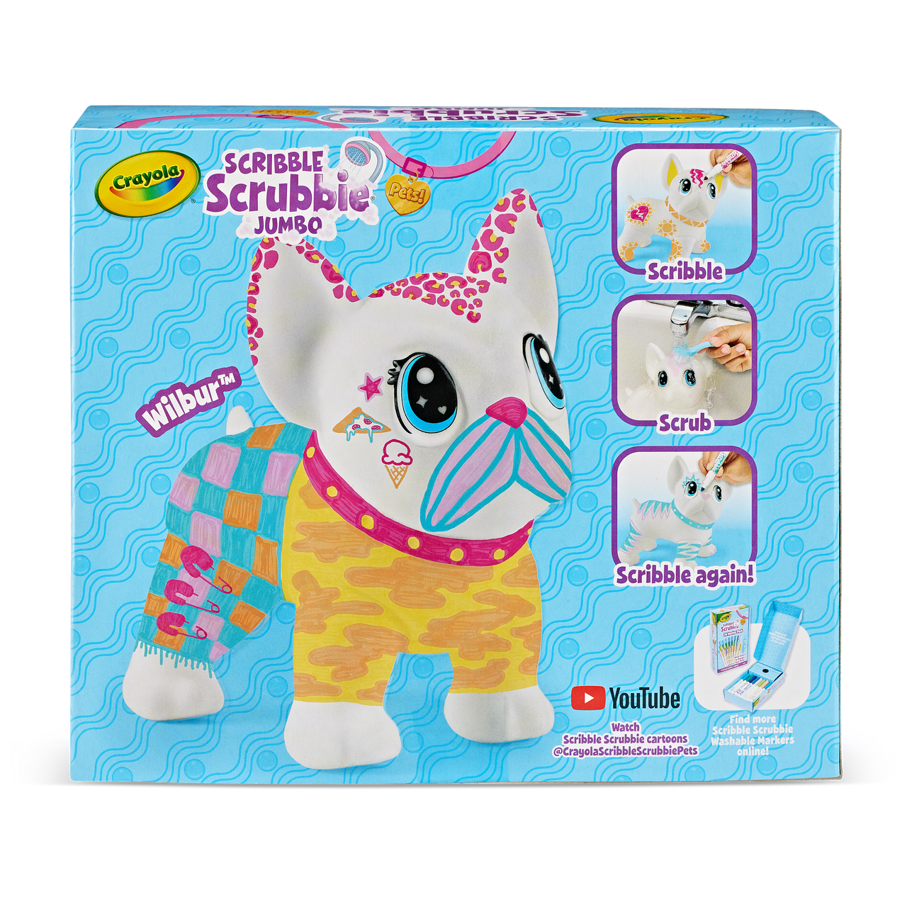 Crayola Scribble Scrubbie™ Jumbo Pet - Wilbur