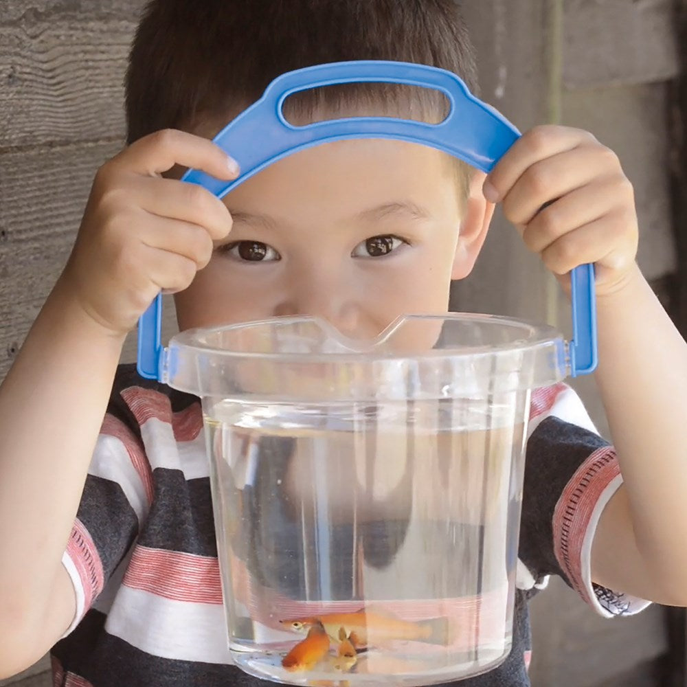 Dantoy - Classic - Clear Bucket  with Lip - 1.2L