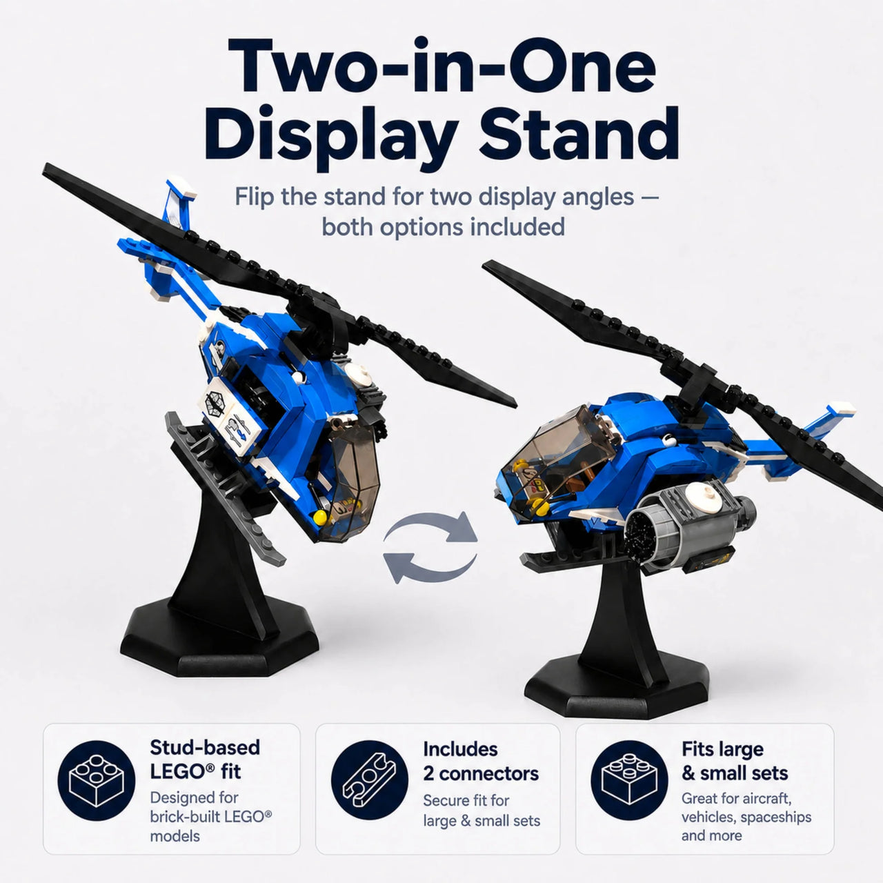 DisplayX 45° Angled 10cm Universal LEGO® Display Stand