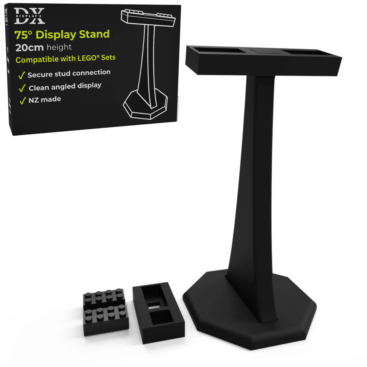 DisplayX 75° 20cm LEGO® Display Stand | NZ Made