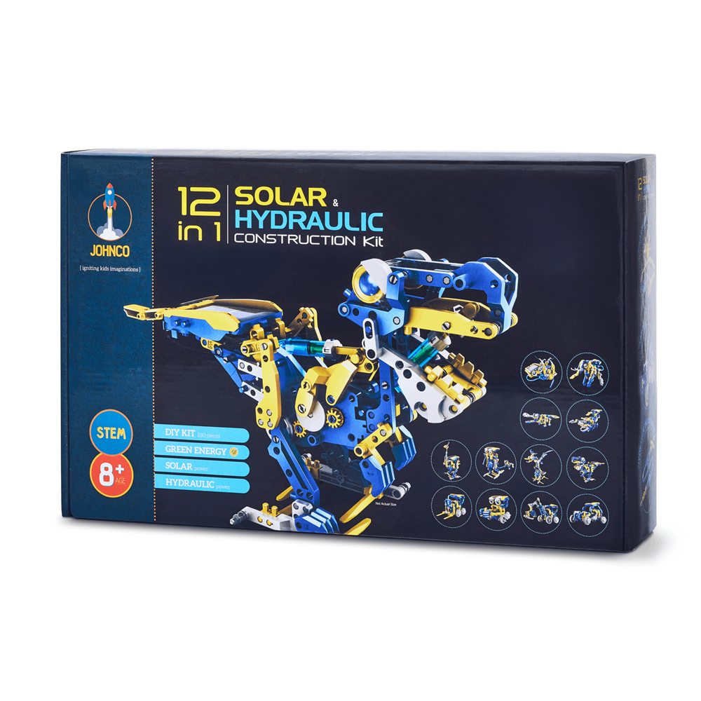 Johnco - 12 in 1 Solar and Hydraulic Construction Kit