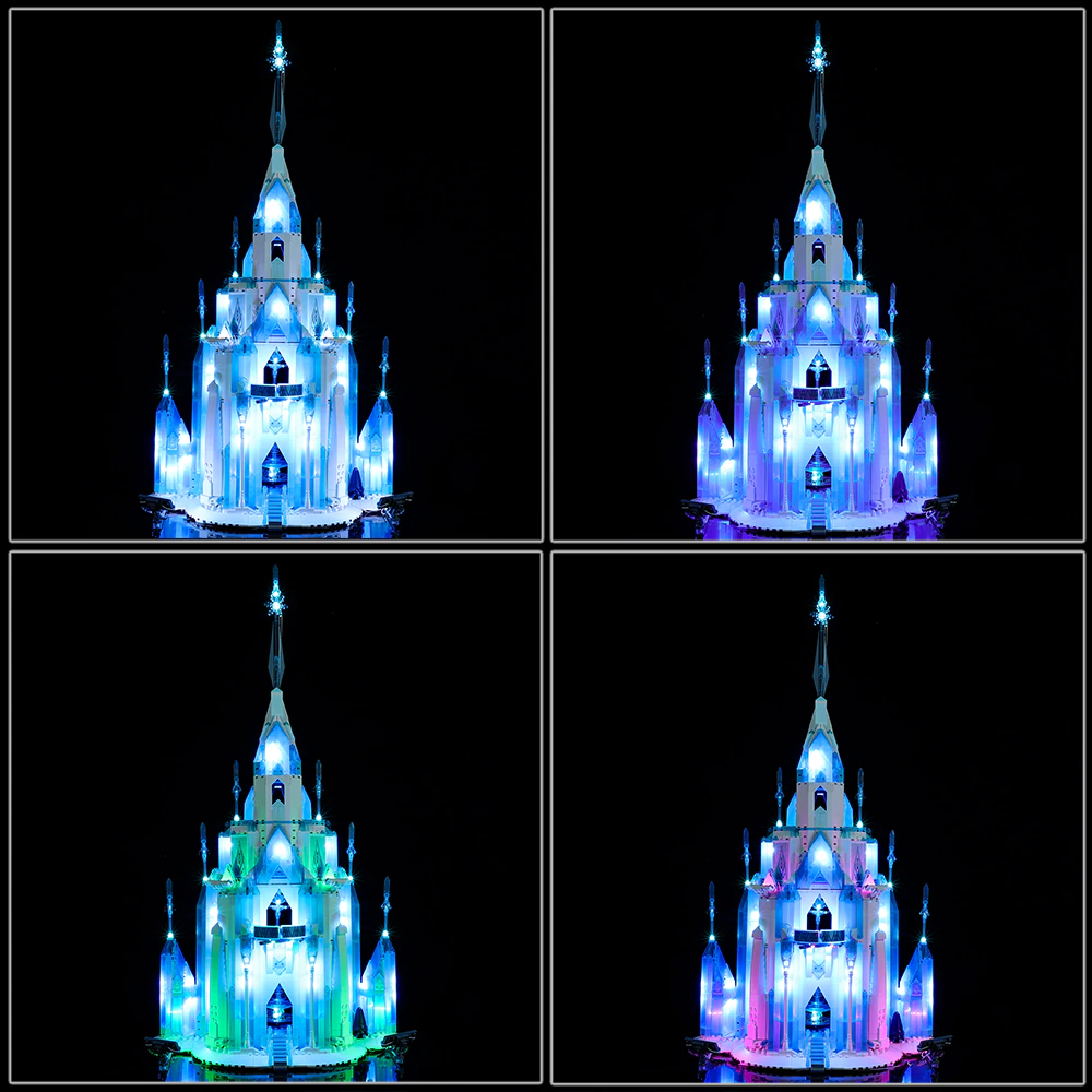 Lego The Ice Castle 43197 light kit