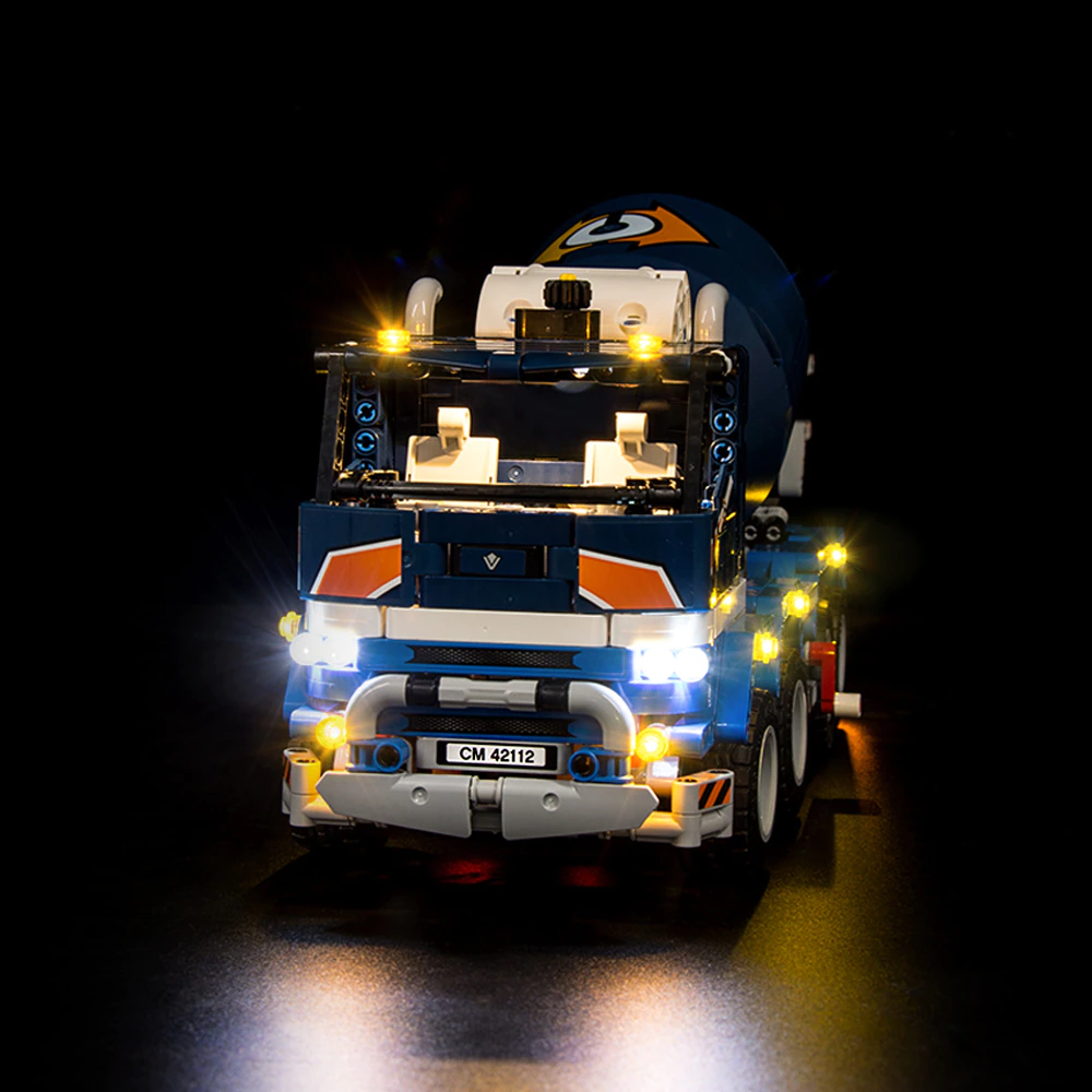 Lego Concrete Mixer Truck 42112 Light Kit