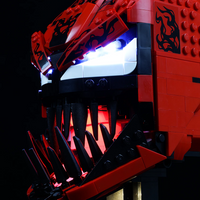 Lego Carnage Helmet 76199 light kit