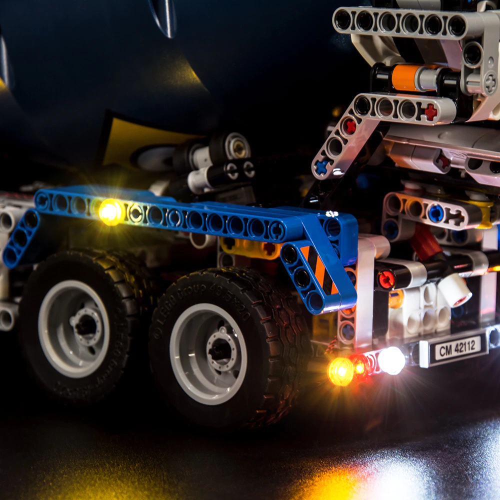 Lego Concrete Mixer Truck 42112 Light Kit