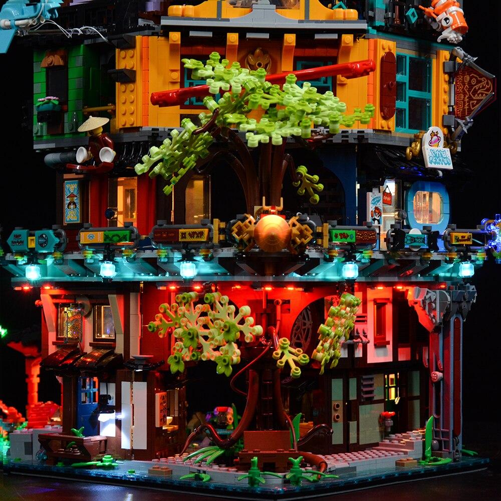Lego Ninjago City Gardens 71741 Light Kit