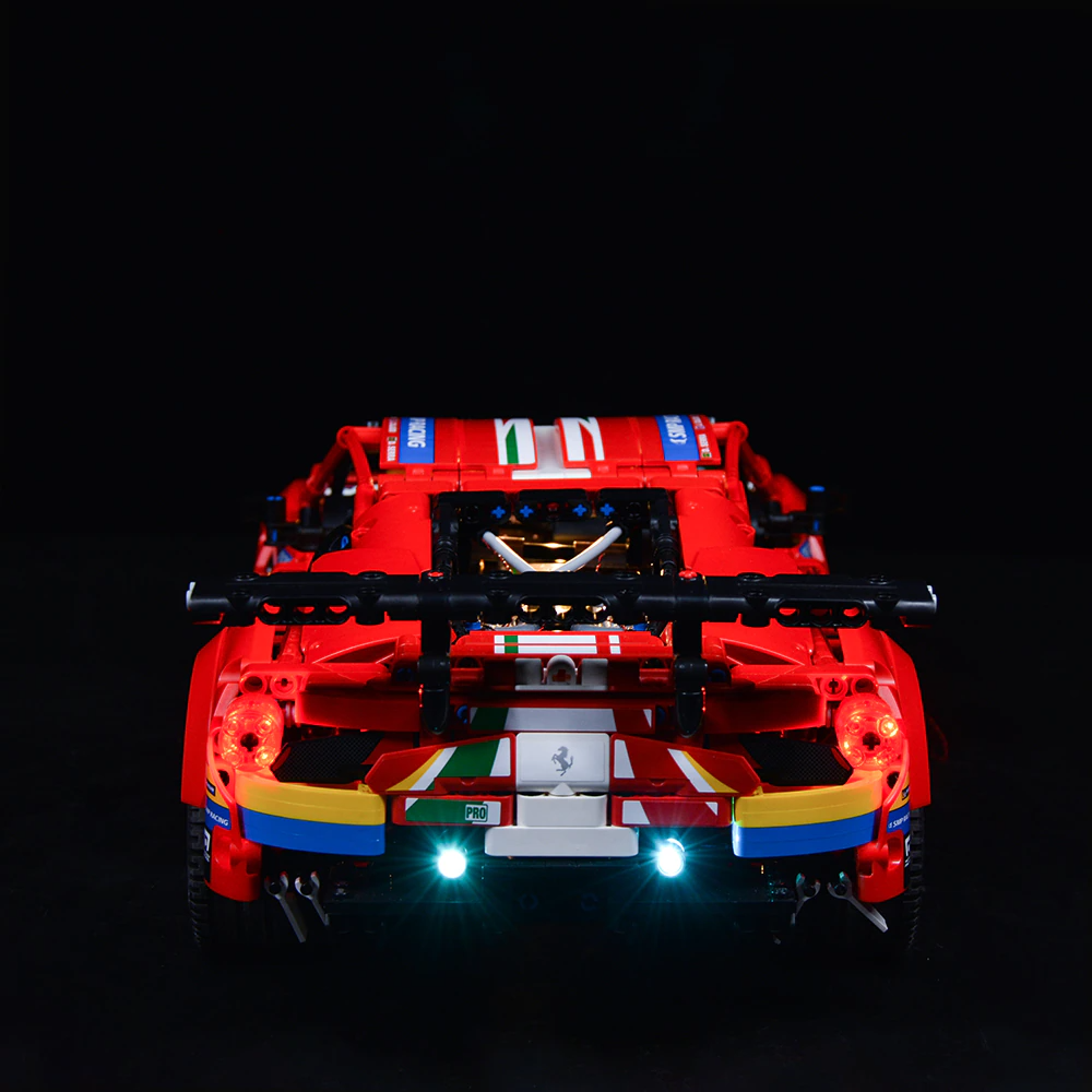 Lego Ferrari 488 GTE 42125 Light Kit