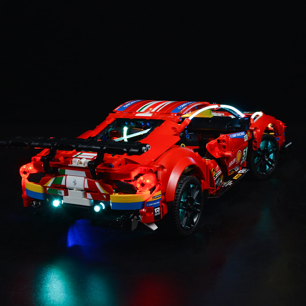 Lego Ferrari 488 GTE 42125 Light Kit