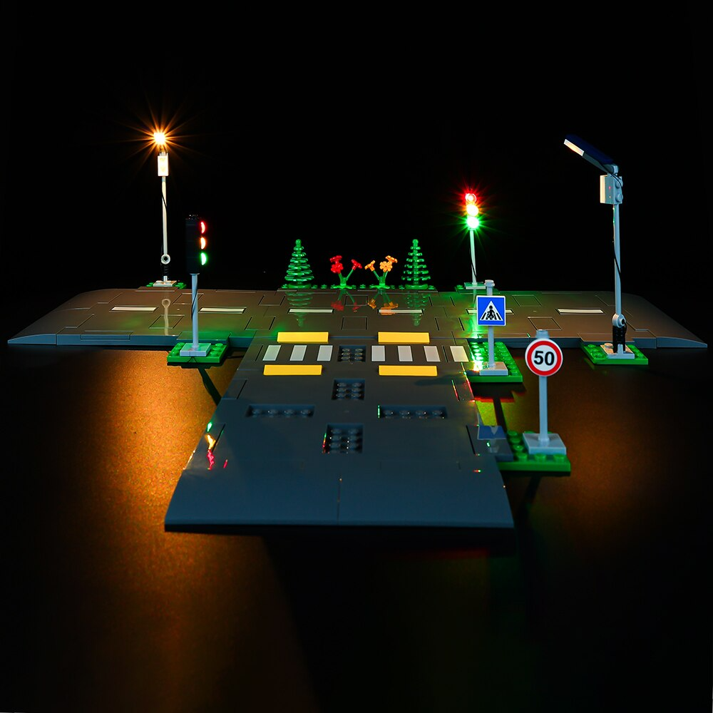 Lego Road Plates 60304 light kit