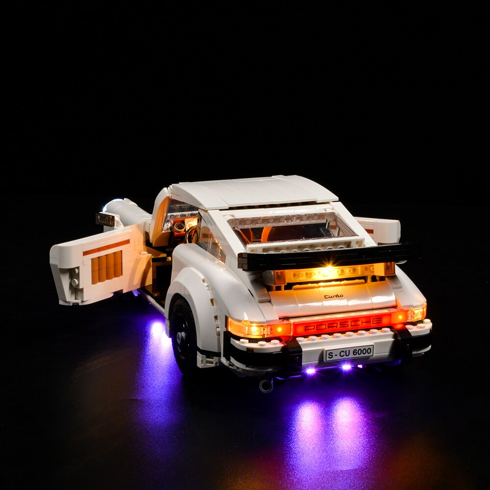 Lego Porsche 911 10295 light kit