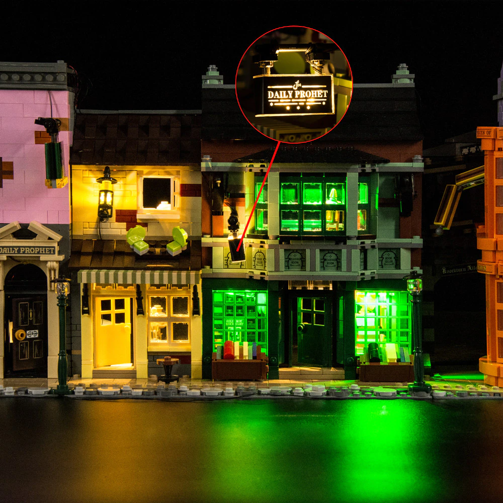 Lego Diagon Alley 75978 Light Kit