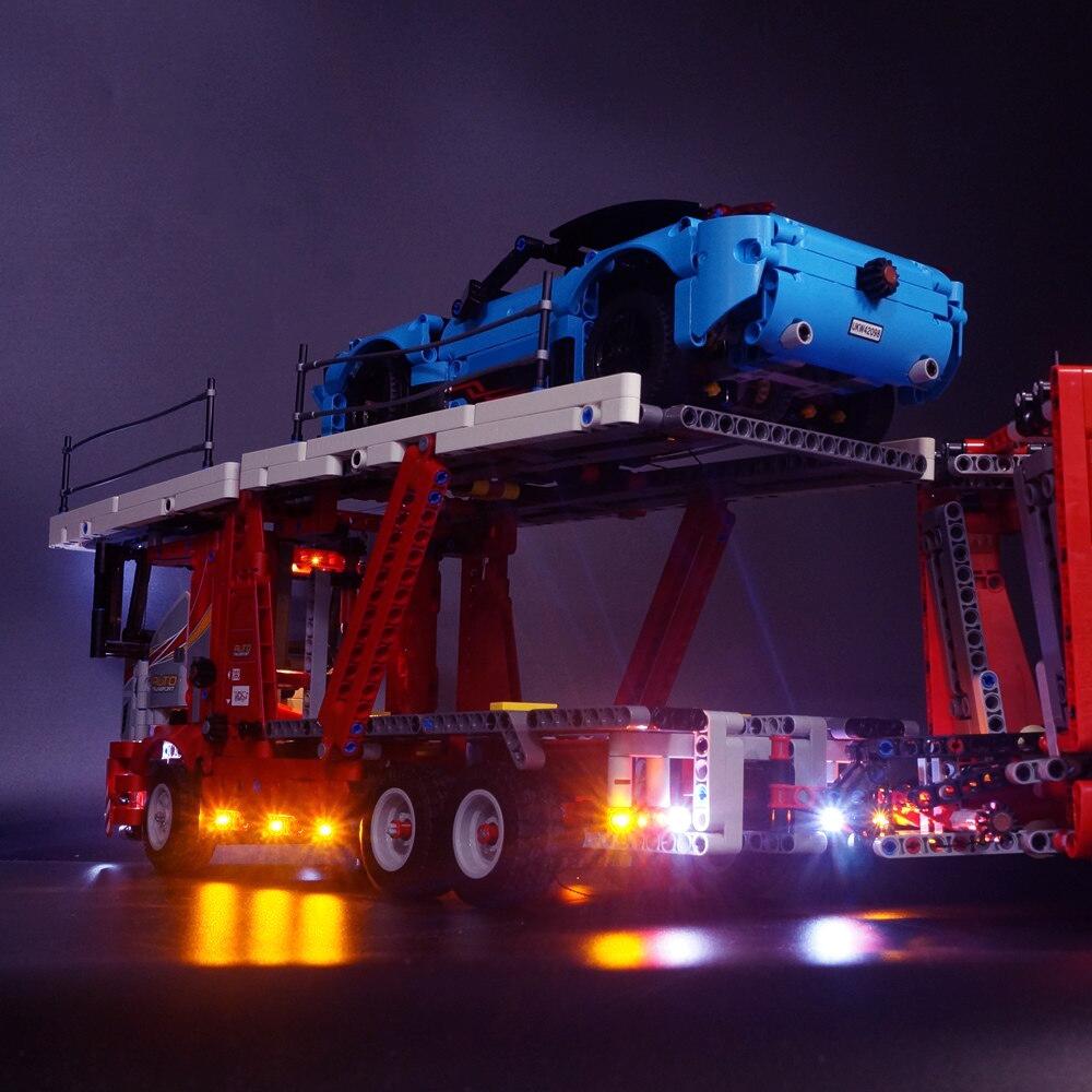 Lego Car Transporter 42098 Light Kit