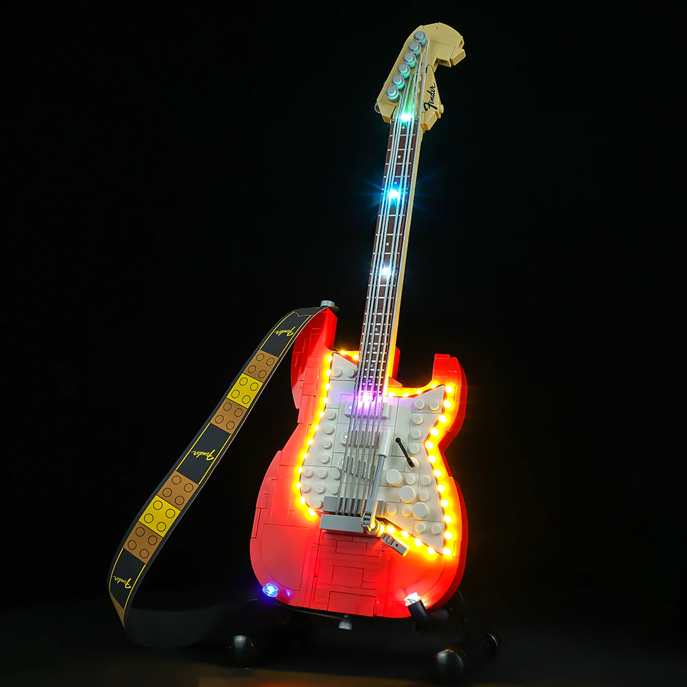 Lego Fender Stratocaster 21329 Light Kit